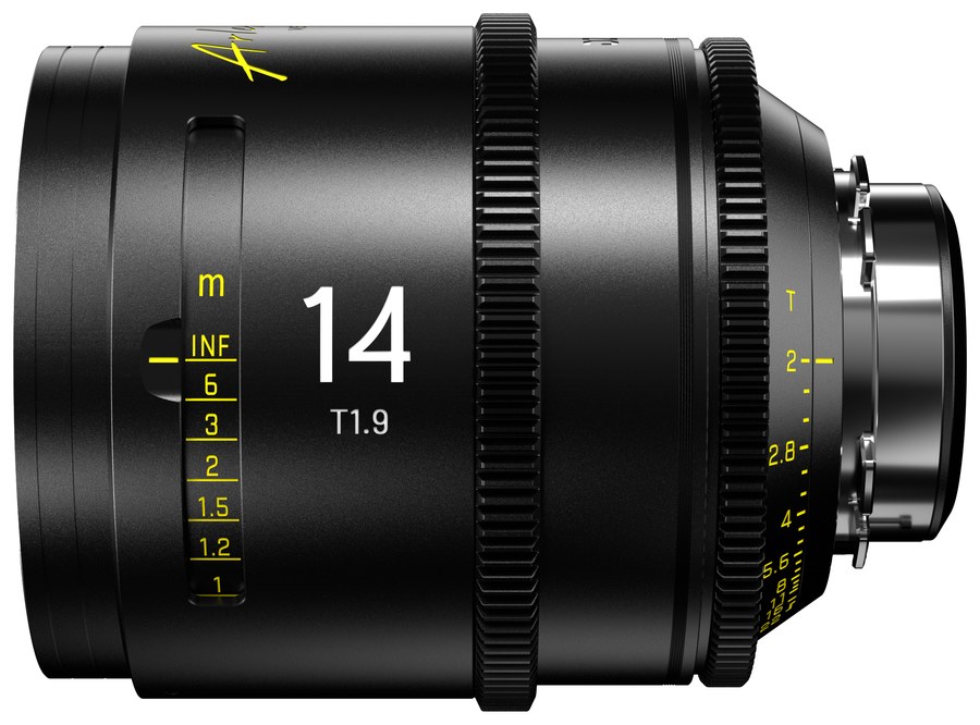 DZOFILM Arles Zoom 25–75 + Prime 14 mm – sada, metrická, černý kufr – Arles Prime 14 mm T1,9