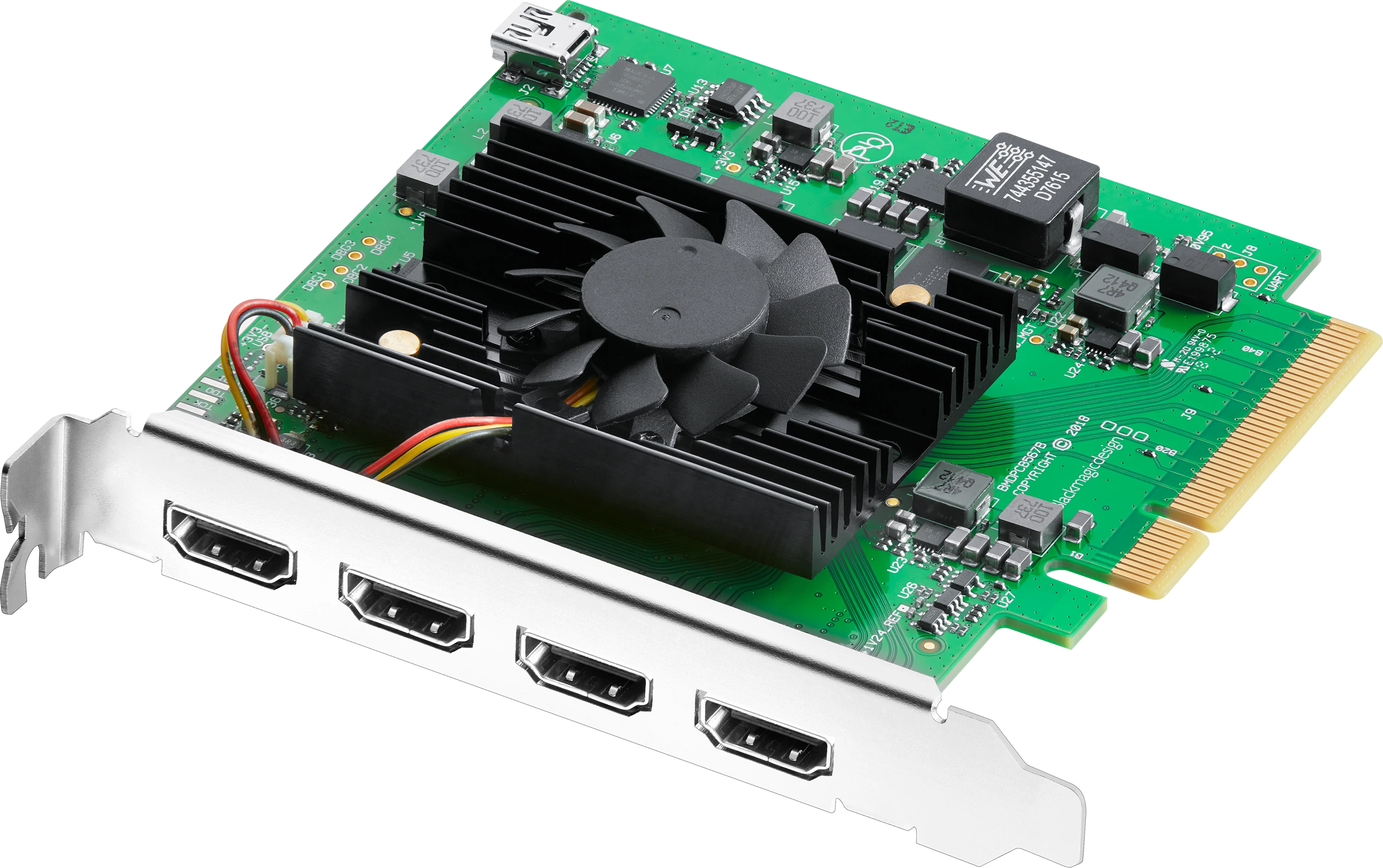 DeckLink Quad HDMI Recorder se čtyřmi HDMI vstupy