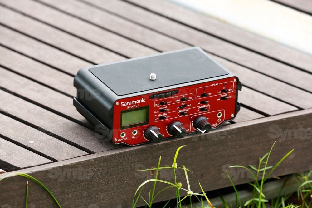 Saramonic SR-AX107 – Měření a odposlech