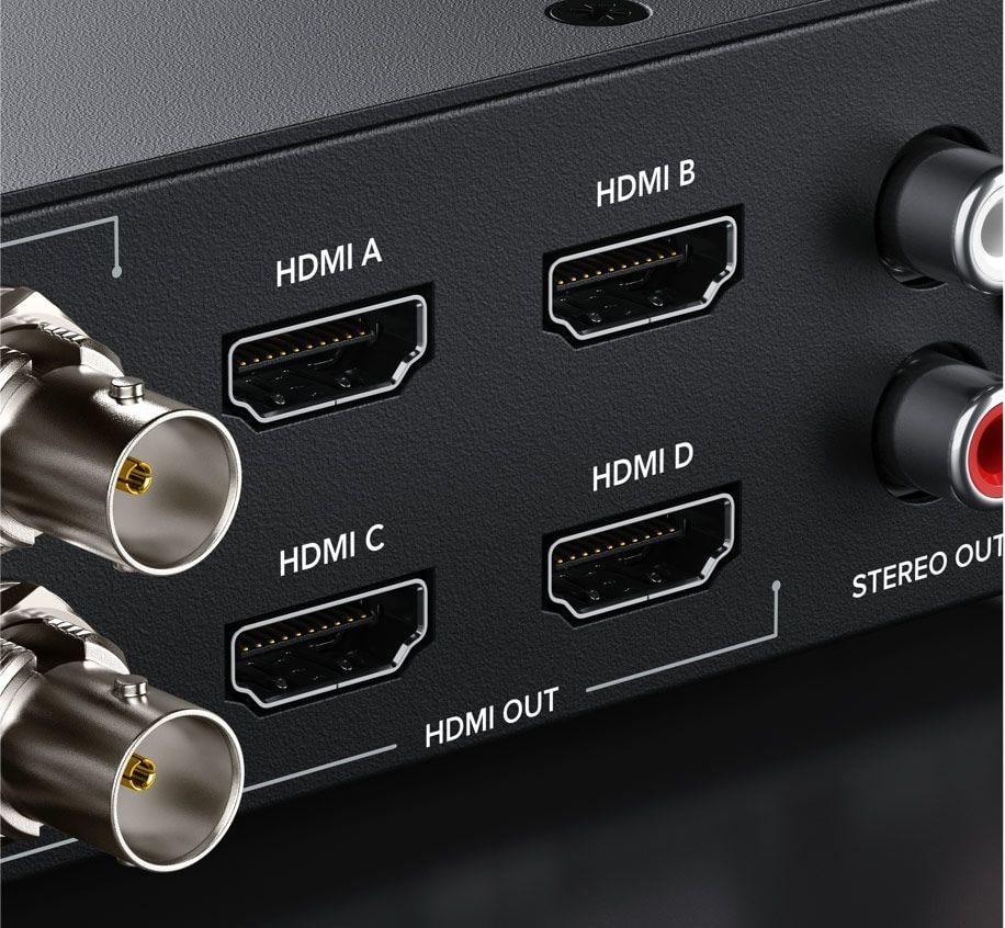 Teranex Mini SDI to HDMI 8K HDR – Čtyři výstupy HDMI 2.0