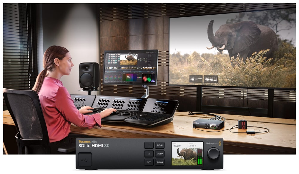 Teranex Mini SDI to HDMI 8K HDR – Pro grading, živé produkce i velké obrazovky