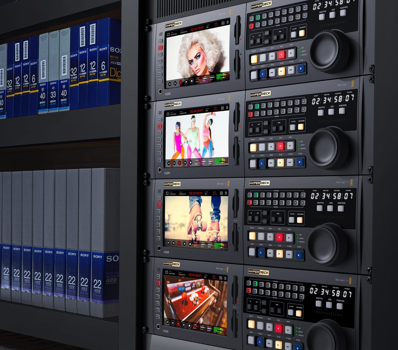 HyperDeck Extreme Control – Archivace starších pořadů