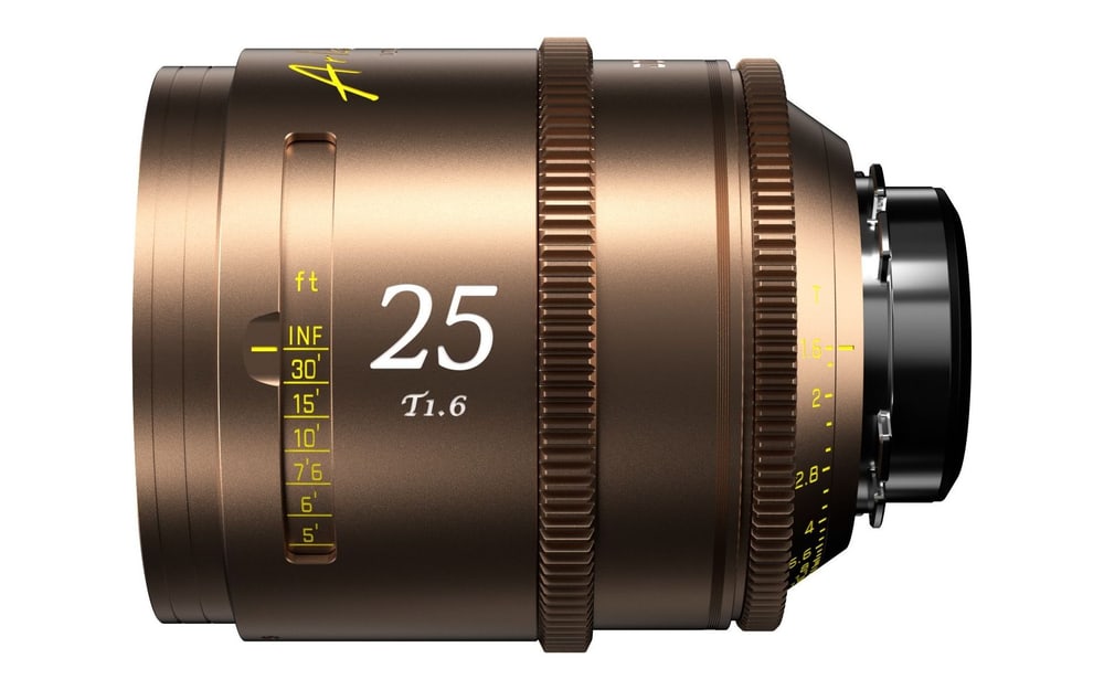 25 mm T1,6 pro Full Frame a Vista Vision