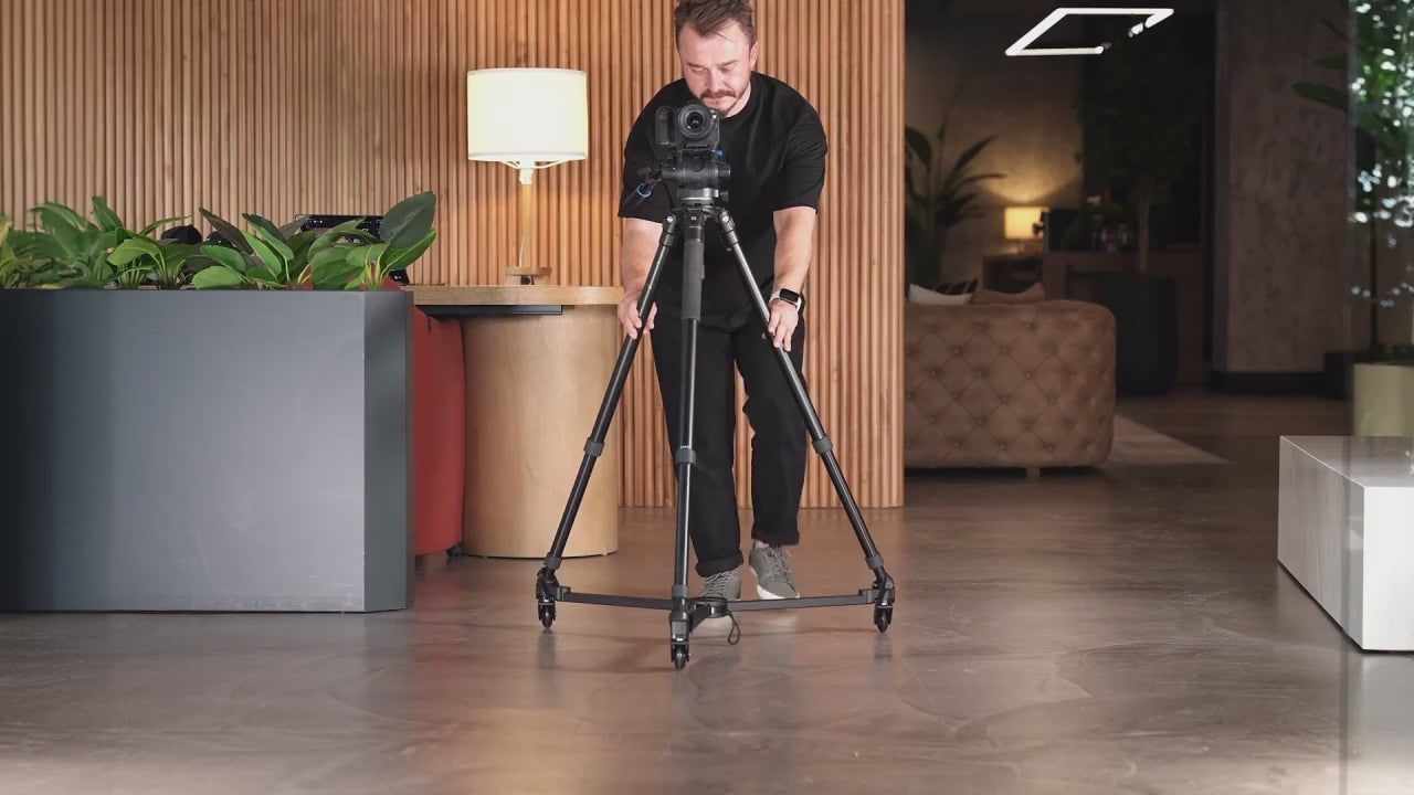 Kolečka pod stativ, která se nemusí brzdit