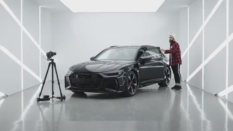 Filmový pohyb ve velkém.