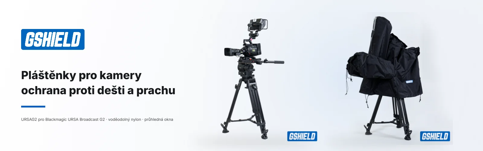 GSHIELD – pláštěnky pro kamery