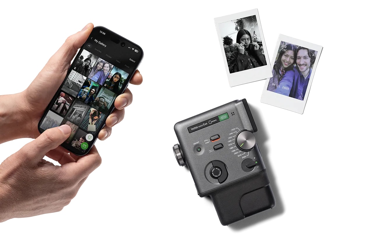 Fujifilm instax mini Evo Cinema Black