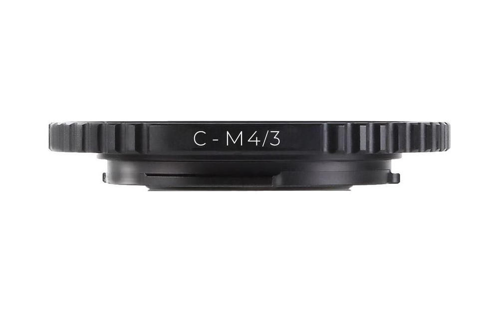 Objektivy C-mount na těle Micro 4/3