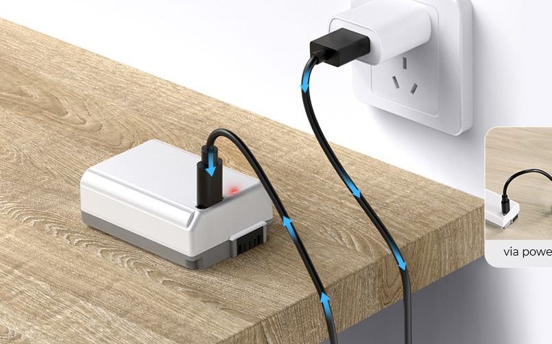 Nabíjení přes USB-C