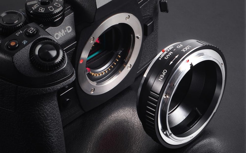 Objektivy Canon FD na fotoaparátech MFT