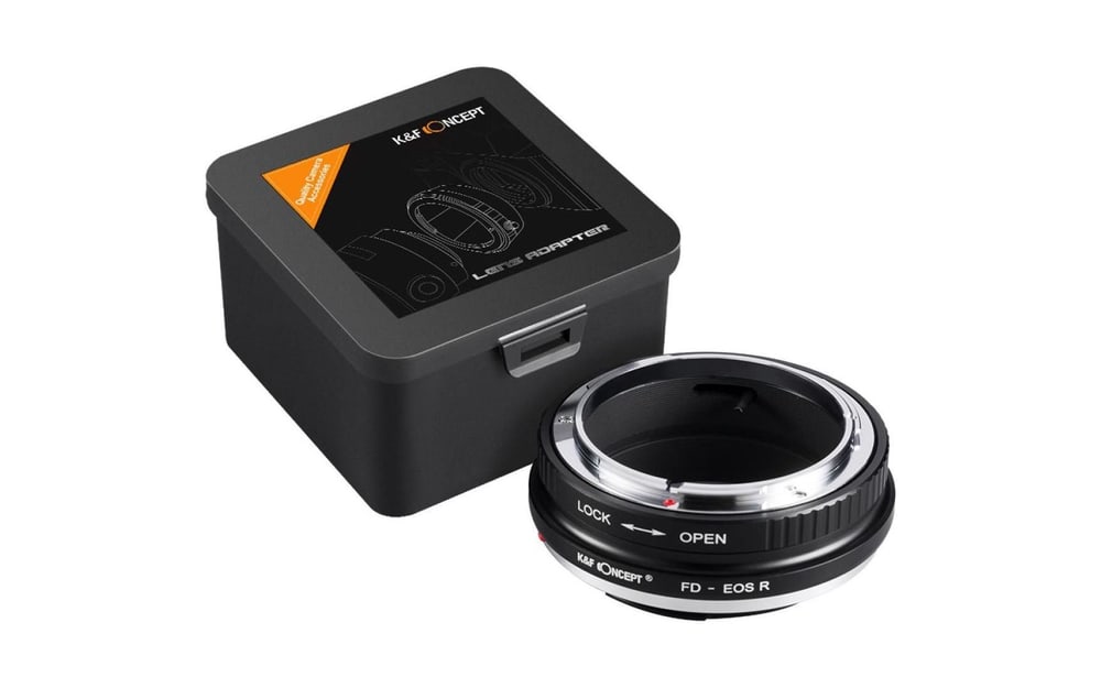 Objektivy Canon FD na fotoaparátech Canon EOS R