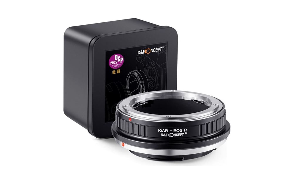 Objektivy Konica AR na fotoaparátech Canon EOS R