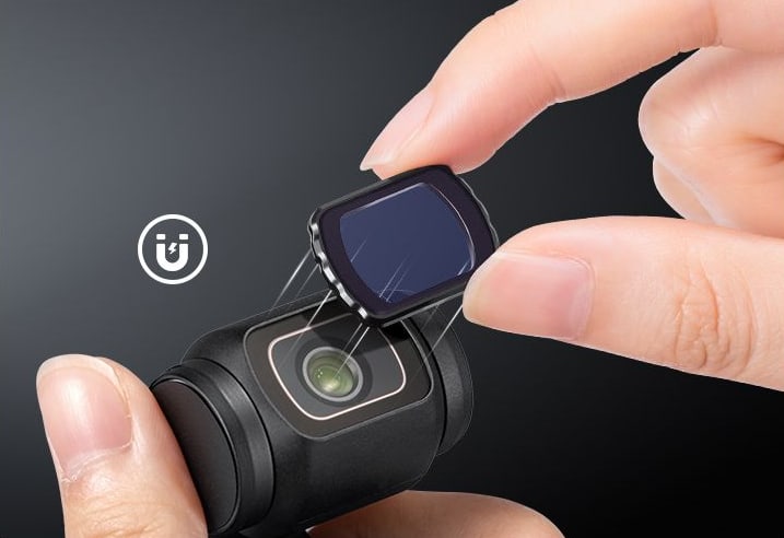 K&F Concept sada 4 magnetických filtrů ND4 + ND8 + ND16 + ND32 pro DJI Osmo Pocket 3