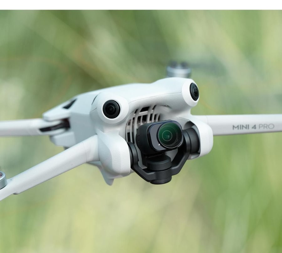 Filtry přímo na kameru dronu