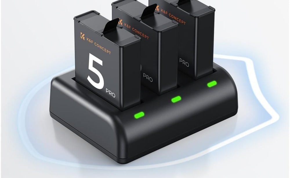 Tři baterie po 2100 mAh