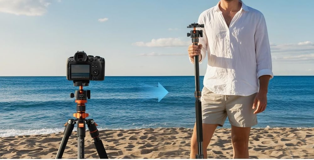 Odnímatelný monopod