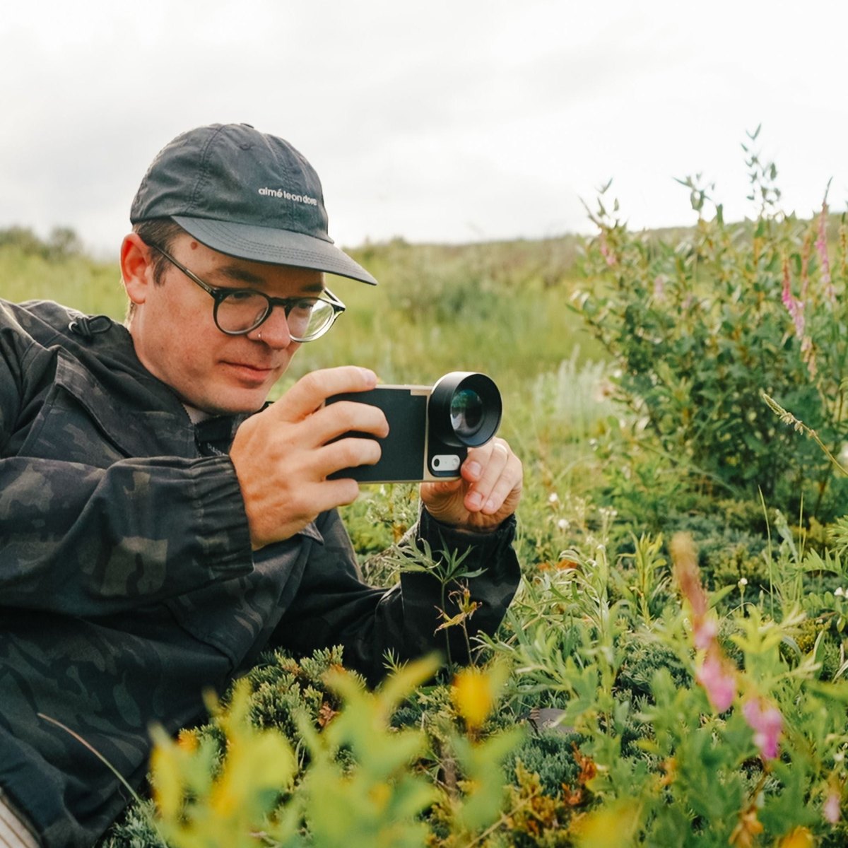 Moment objektiv Tele 58mm II (T-Series) – Nasazení pootočením