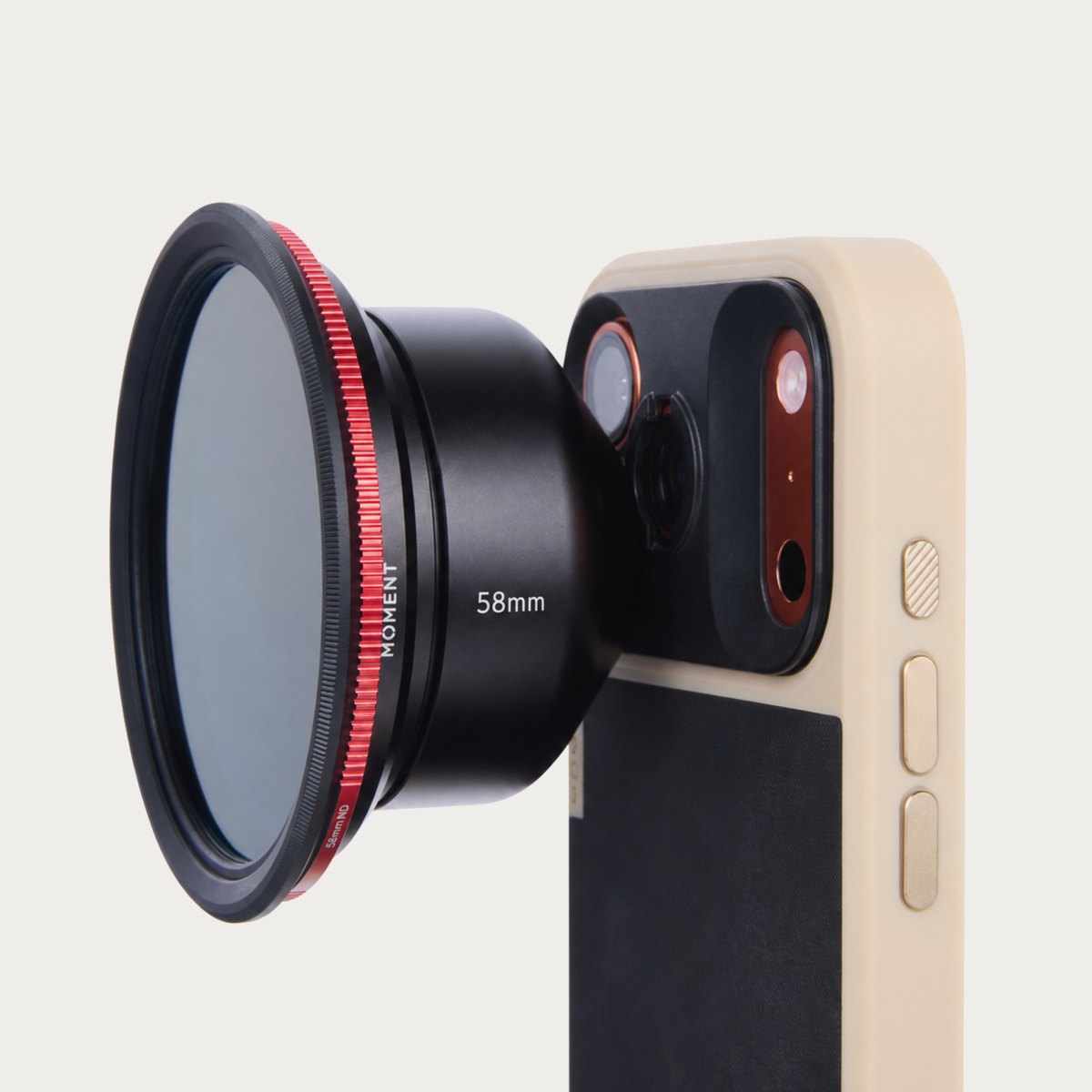 Moment 67mm držák filtrů pro objektivy T-Series II (16, 58, 75 a 240 mm) – Nasadit na objektiv, ne na telefon