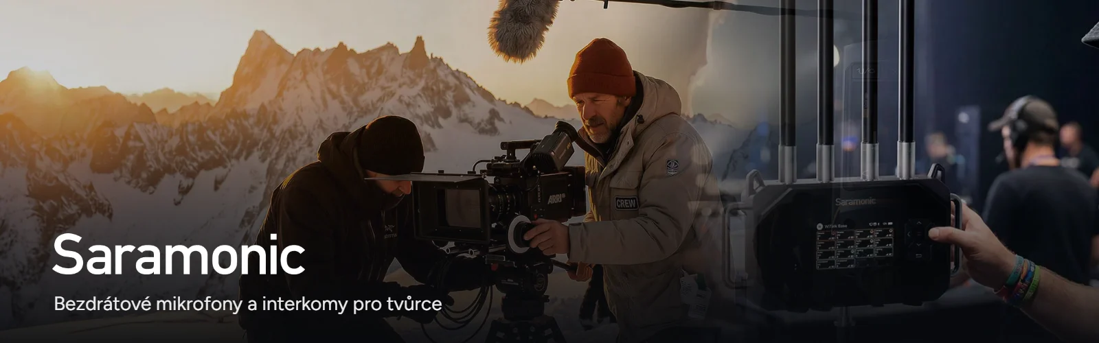 Saramonic – bezdrátové mikrofony a interkomy pro tvůrce