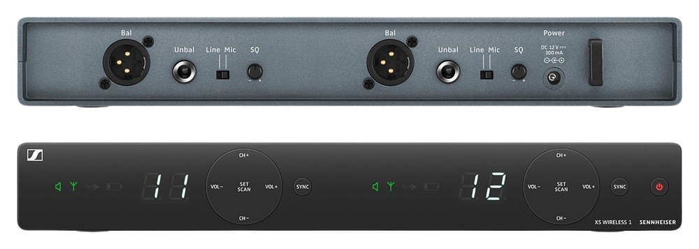 Sennheiser EM-XSW 1 DUAL-B dvojitý přijímač