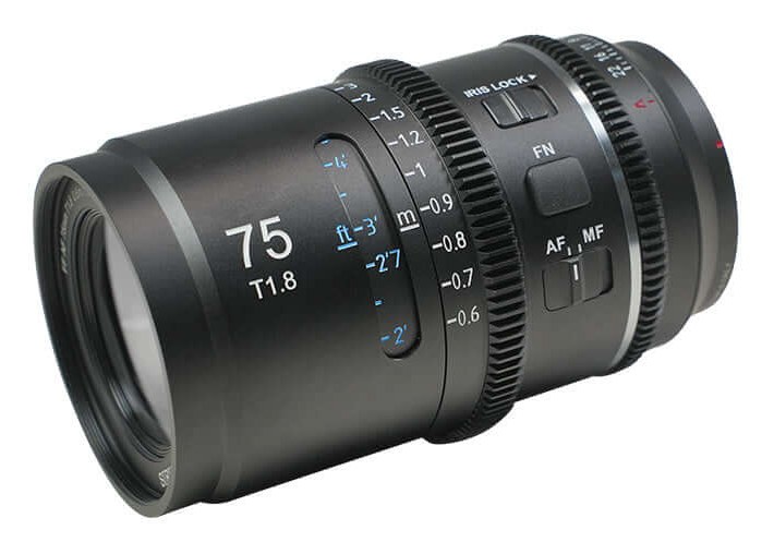 Astra 75 mm: anamorfní autofokus pro full frame