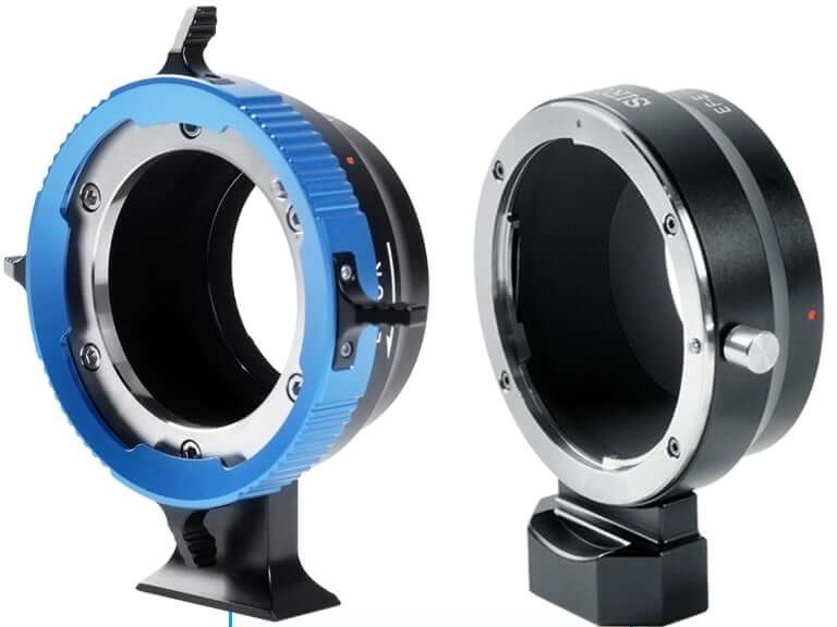 Sirui adaptér EF-L – Konstrukce