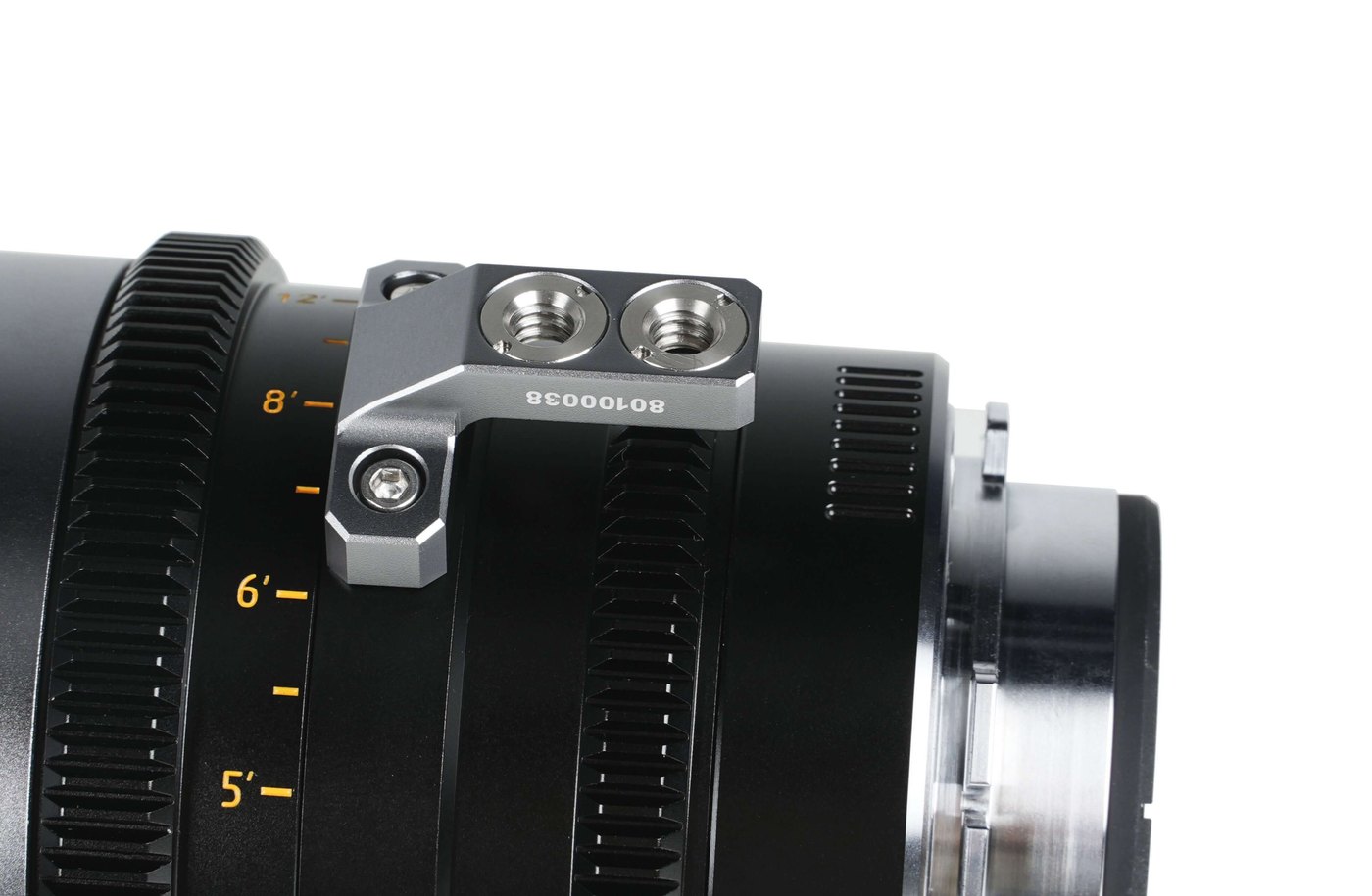 Sirui IronStar 35 mm T1,9 1,5× FF anamorfní objektiv (neutrální odlesk) – Patka se závitem 1/4″