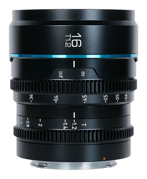 Sirui Nightwalker 16 mm T1,2 S35 manuální cine objektiv (Sony E, černý)