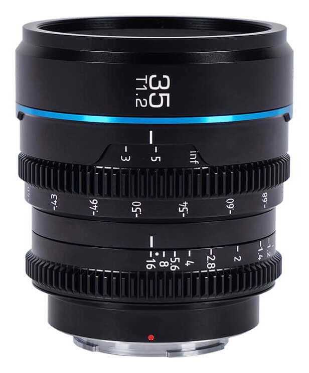 Sirui Nightwalker 35 mm T1,2 S35 manuální cine objektiv (MFT, černý)