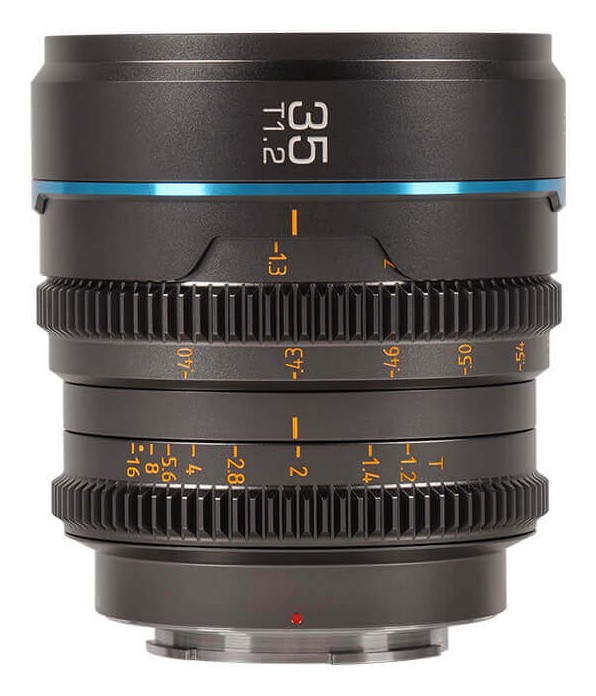 Sirui Nightwalker 35 mm T1,2 S35 manuální cine objektiv (L-Mount, kovově šedý)