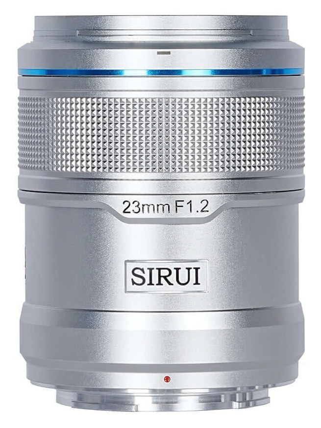 Sirui Sniper 23mm F1,2 APS-C AF objektiv, Fuji X, stříbrný