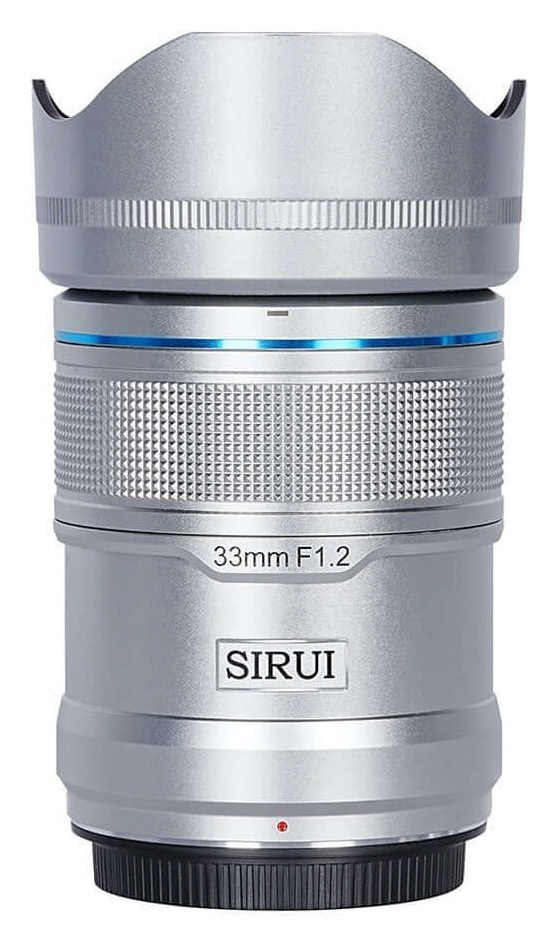 Sirui Sniper 33mm F1,2 APS-C AF objektiv, Sony E, stříbrný