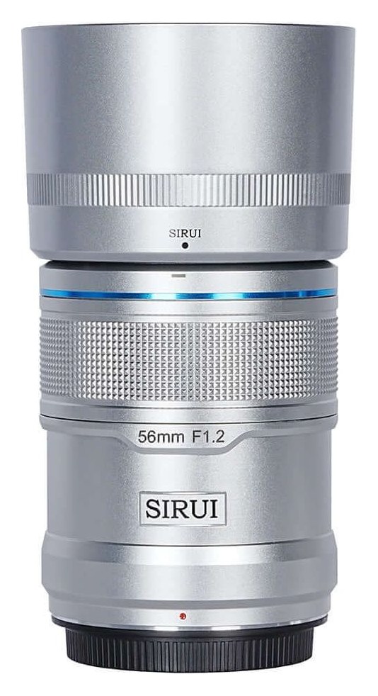 Sirui Sniper 56mm F1,2 APS-C AF objektiv, Fuji X, stříbrný