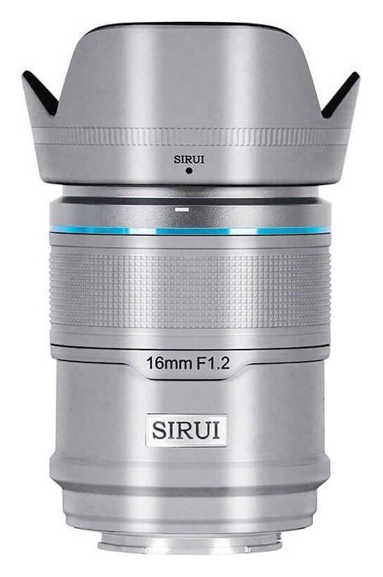 Sirui Sniper 16mm F1,2 APS-C AF objektiv, Sony E, stříbrný
