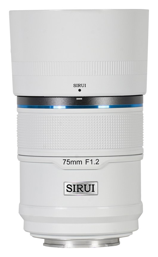 Sirui Sniper 75mm F1,2 APS-C AF objektiv, Sony E, bílý