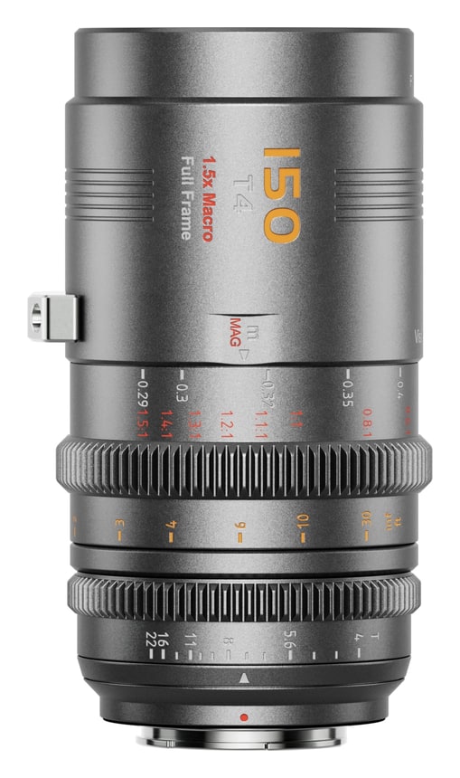 Sirui Vision Prime 150mm T4 FF cine objektiv, šedý