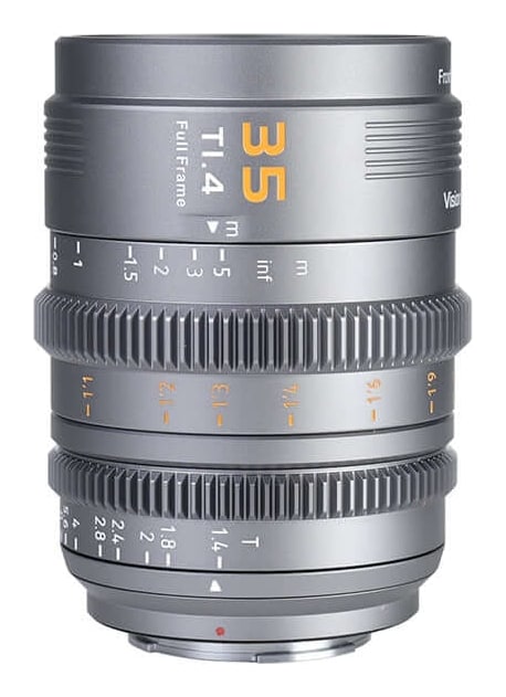 Sirui Vision Prime 35mm T1,4 FF cine objektiv, šedý