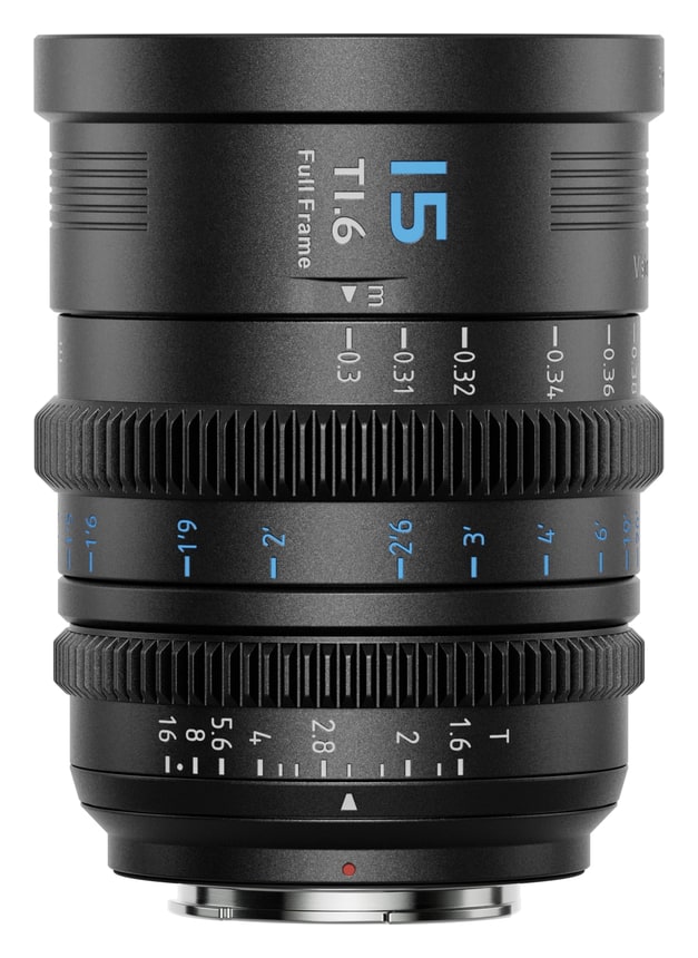 Sirui Vision Prime 15mm T1,6 FF cine objektiv, černý