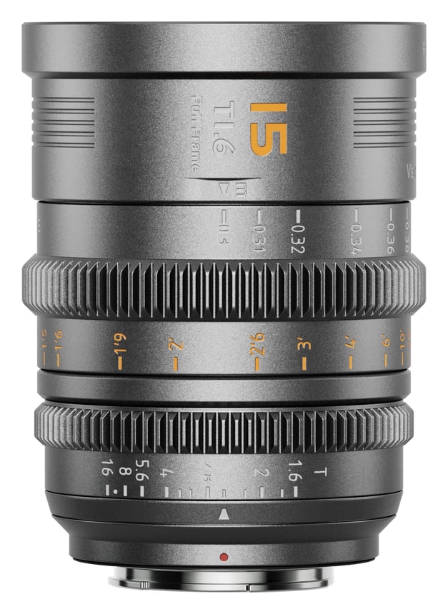Sirui Vision Prime 15mm T1,6 FF cine objektiv, šedý