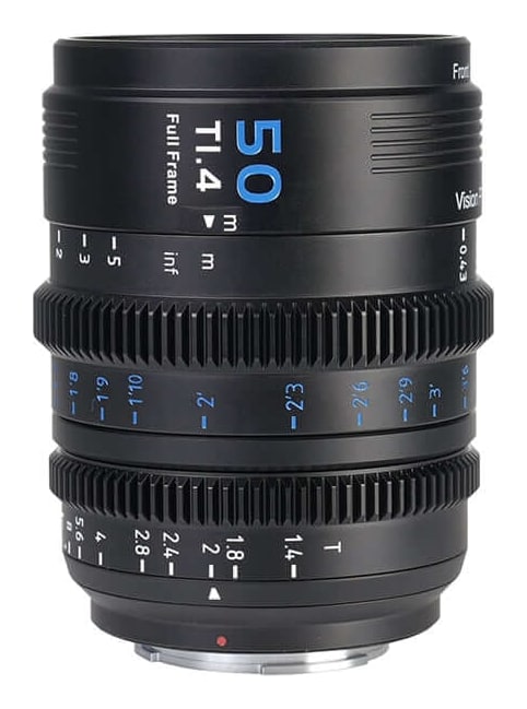 Sirui Vision Prime 50mm T1,4 FF cine objektiv, černý