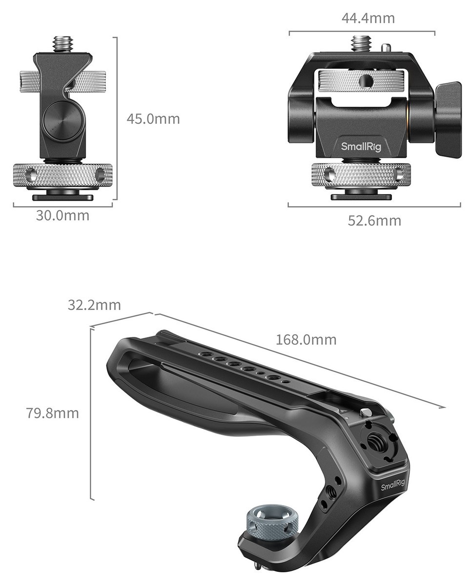 Horní rukojeť ARRI s naklápěcím držákem monitoru