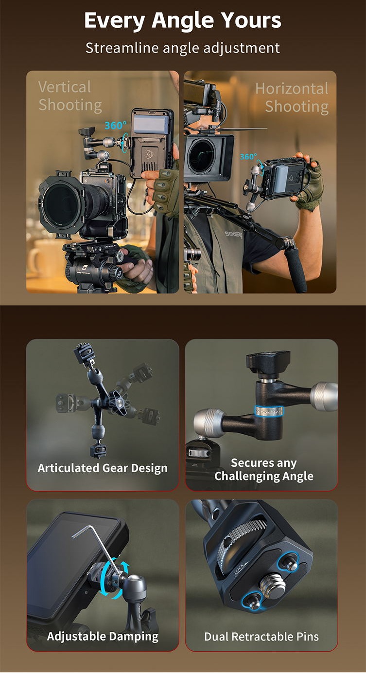 SmallRig vertical shooting ecosystem infographic 8