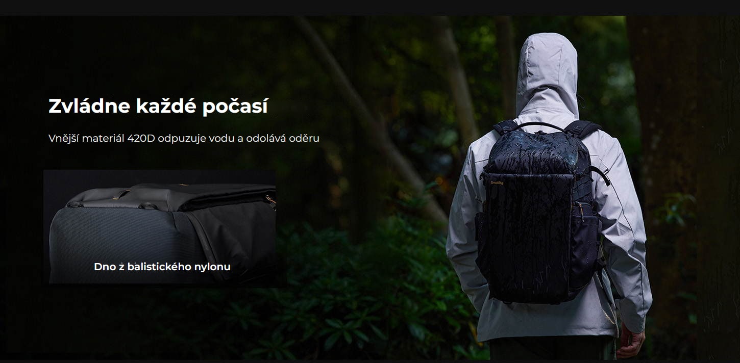 SmallRig 6521 fotobatoh 25 l – česká infografika 9