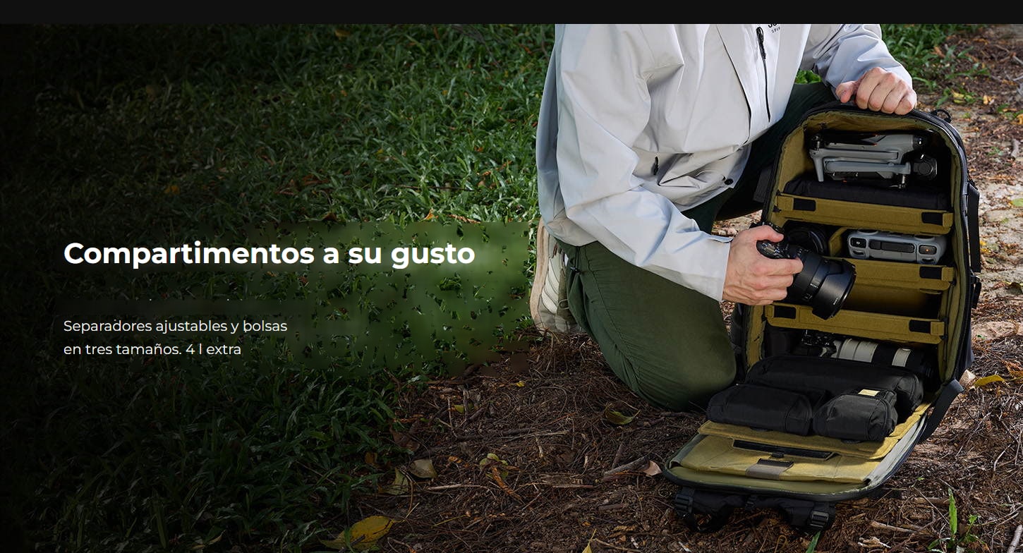 SmallRig 6521 mochila 25 l – infografía 4