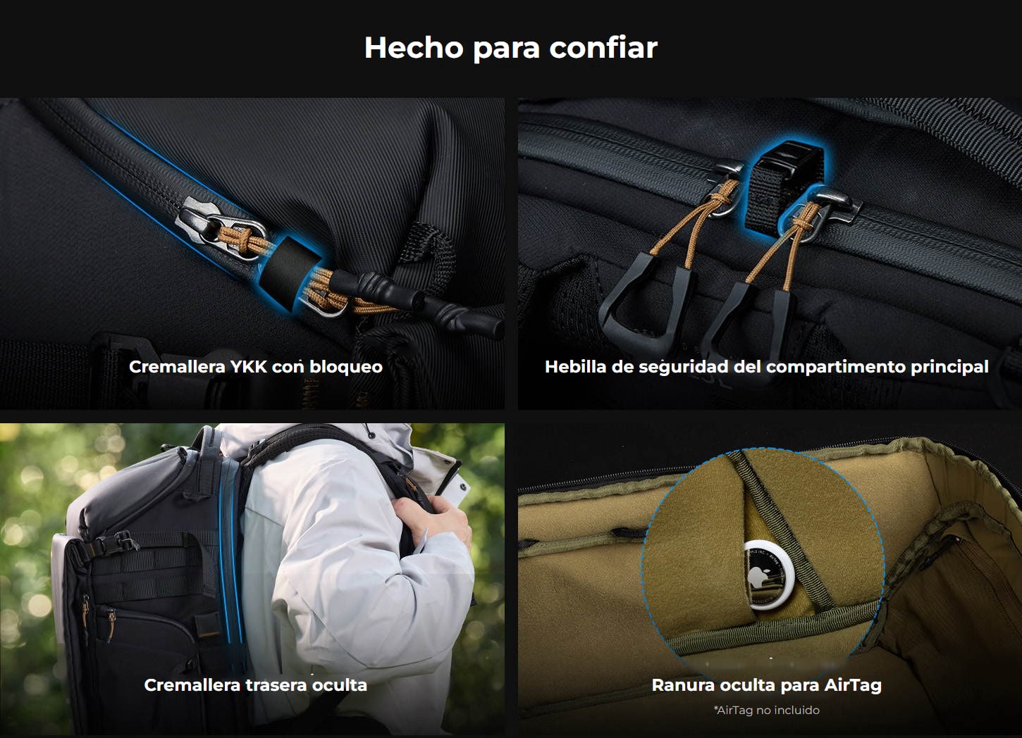 SmallRig 6521 mochila 25 l – infografía 8