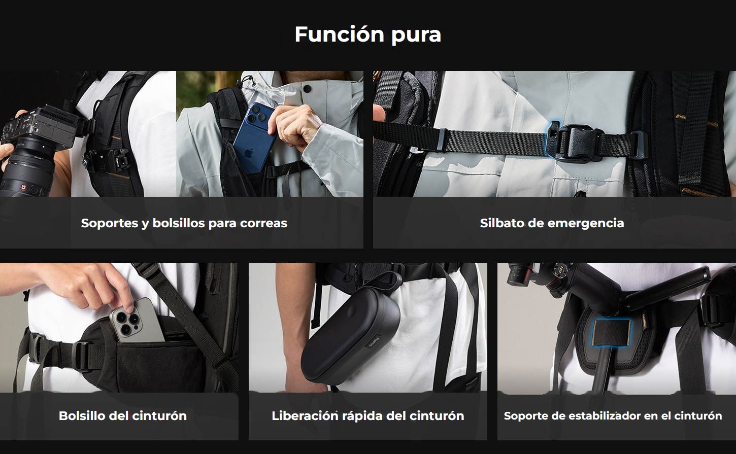 SmallRig 6521 mochila 25 l – infografía 11