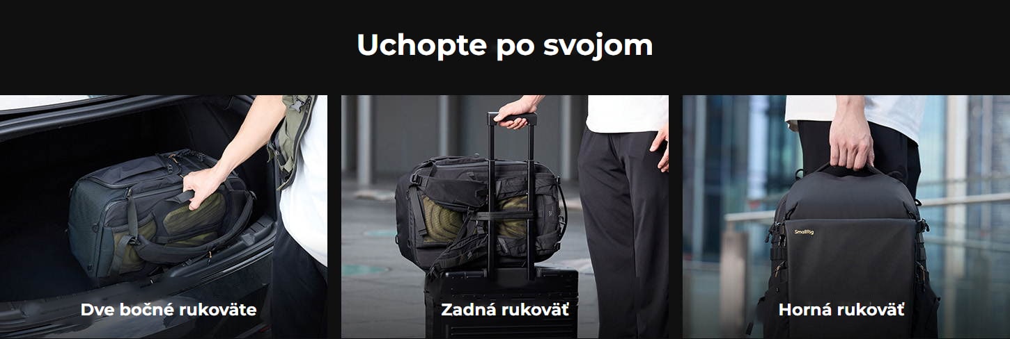 SmallRig 6521 fotobatoh 25 l – slovenská infografika 10