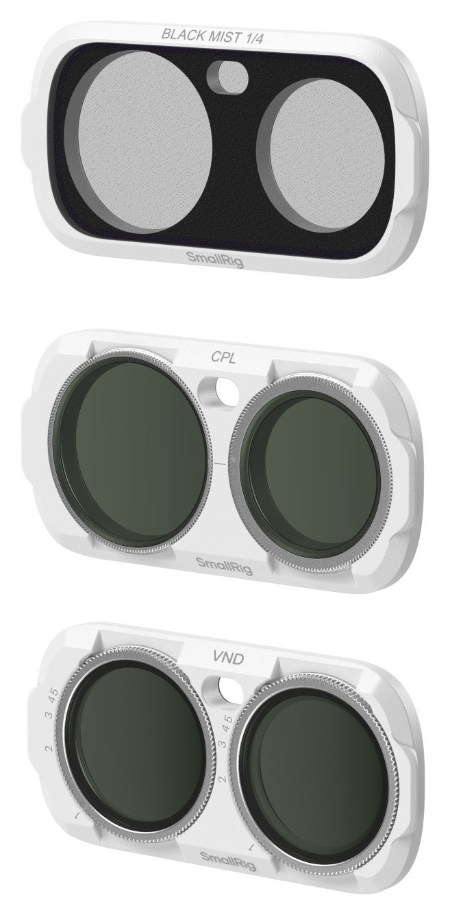 Tři magnetické filtry pro Insta360 Luna Ultra