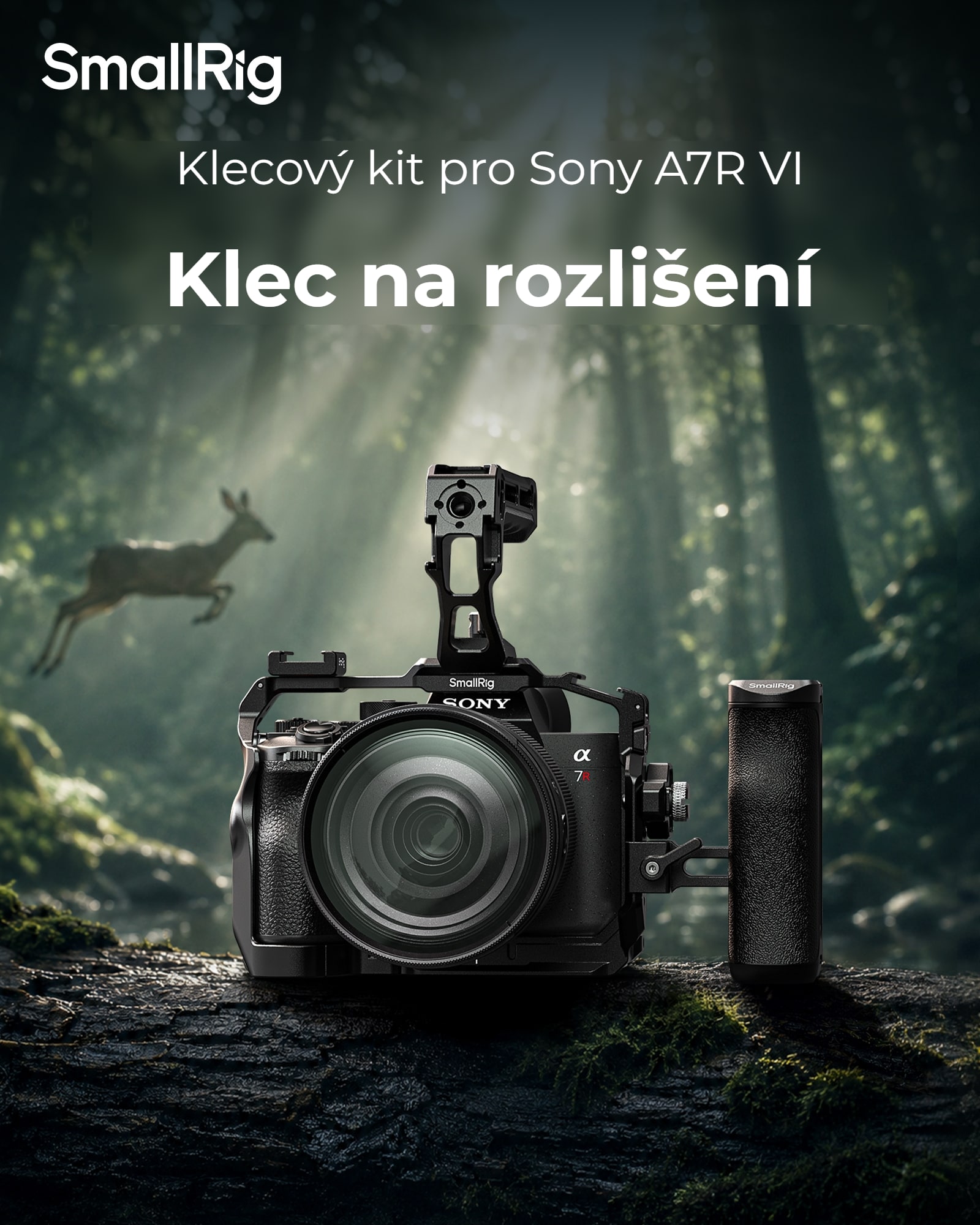 SmallRig klec Sony A7R VI – česká infografika 1
