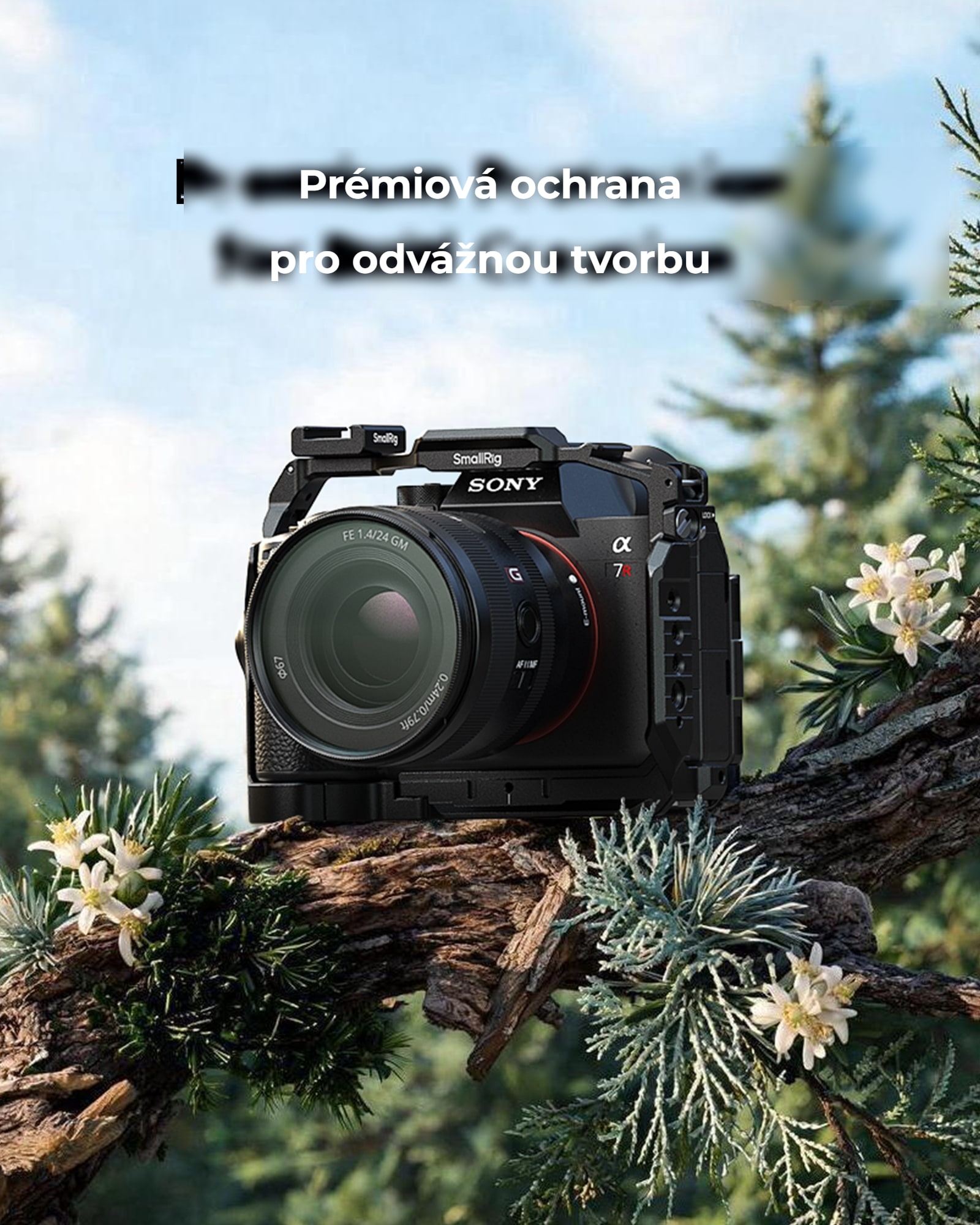 SmallRig klec Sony A7R VI – česká infografika 3